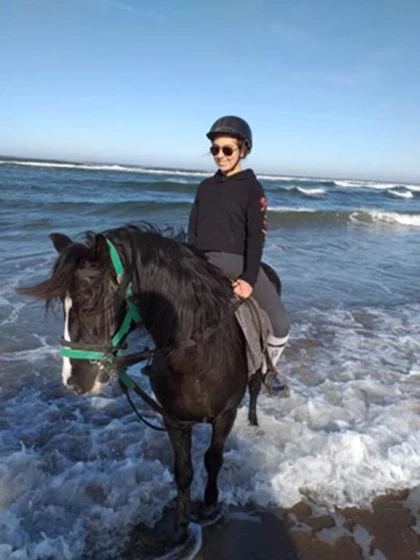 Balade à Cheval sur la Plage - Tourisme Agadir Souss-Massa