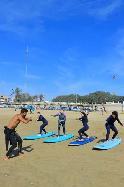 Cours de surf - Tourisme Agadir Souss-Massa
