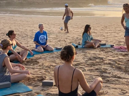 Cours Privé de Yoga : Aérien, Yin, méditation, Pilates ou Vinyasa choisissez votre expérience bien-être exclusive - Tourisme Agadir Souss-Massa