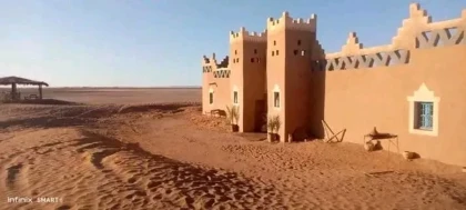 De Foum Zguid , 1 nuit à l'auberge Sahara Iriki , trekkings et 2 nuits aux bivouacs à l'Erg El Mahzil et l'Erg El Ghoul : 4 jours - 3 nuits - Tourisme Agadir Souss-Massa