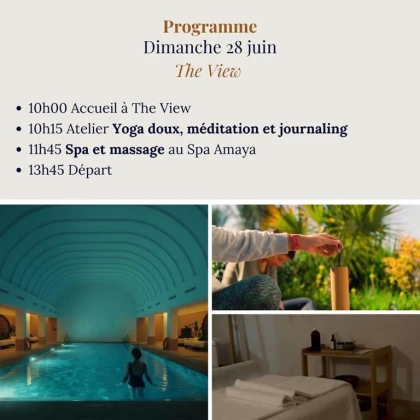 Matinée douceur Yoga doux & Spa - Tourisme Agadir Souss-Massa