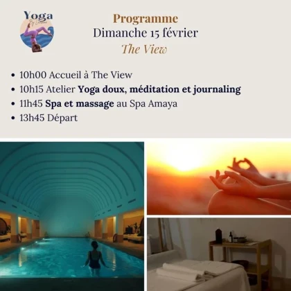 Matinée douceur Yoga doux & Spa - Tourisme Agadir Souss-Massa