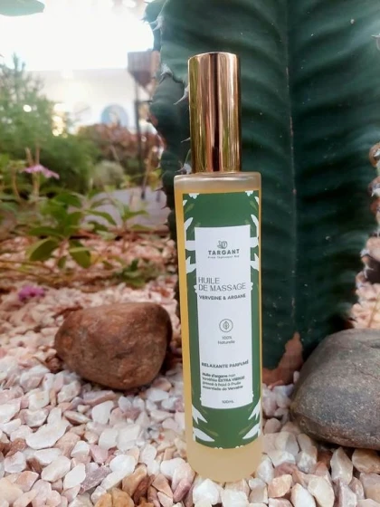 Huile de massage relaxante de verveine - Tourisme Agadir Souss-Massa