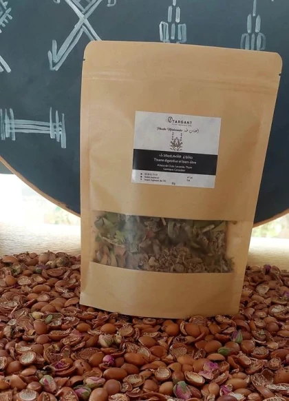 Tisane digestive 60g - Tourisme Agadir Souss-Massa