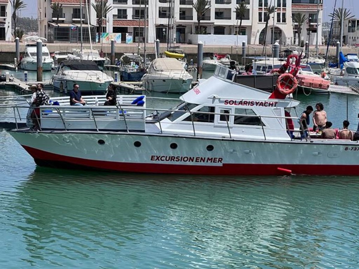4 Heures de Bateau : Pêche, BBQ, Baignade - Tourisme Agadir Souss-Massa