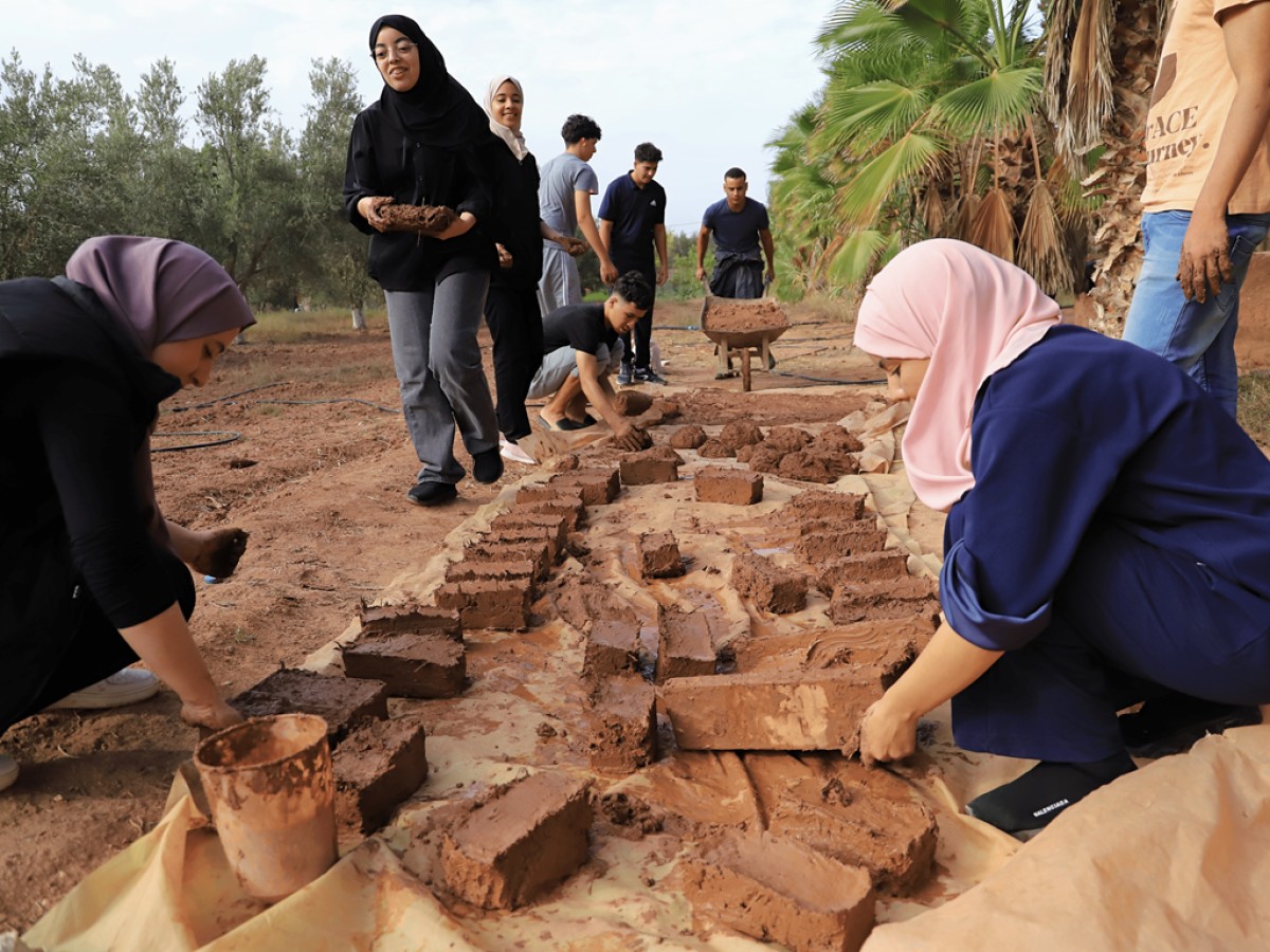 Atelier briques de terre - Tourisme Agadir Souss-Massa