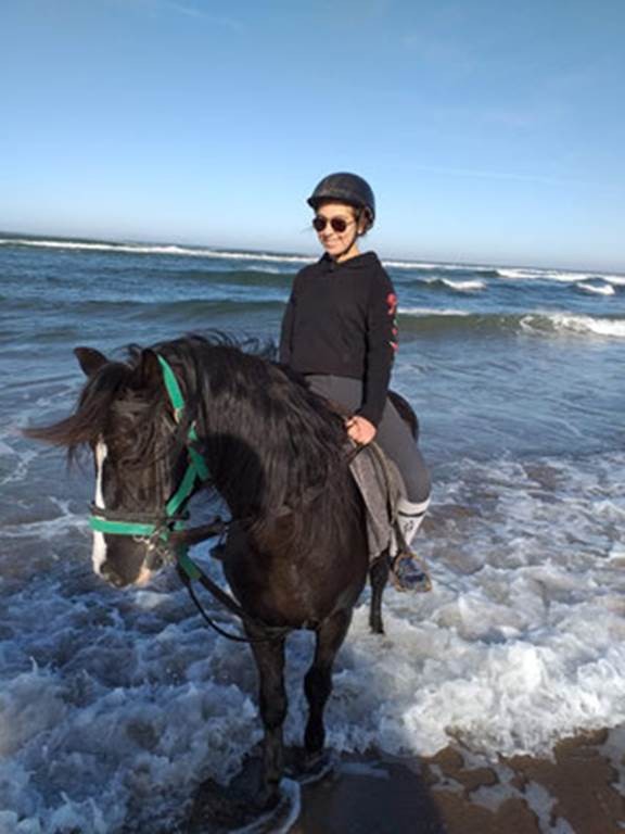 Balade à Cheval sur la Plage - Tourisme Agadir Souss-Massa