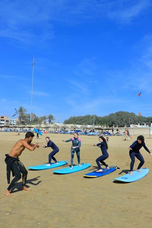 Cours de surf - Tourisme Agadir Souss-Massa