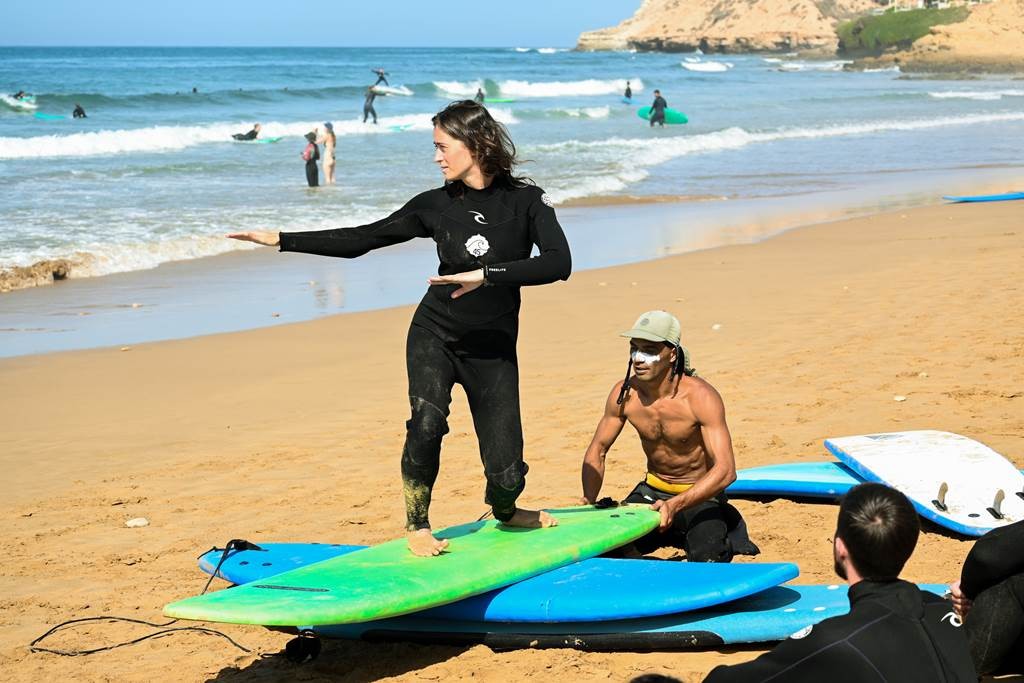 Cours de surf - Tourisme Agadir Souss-Massa