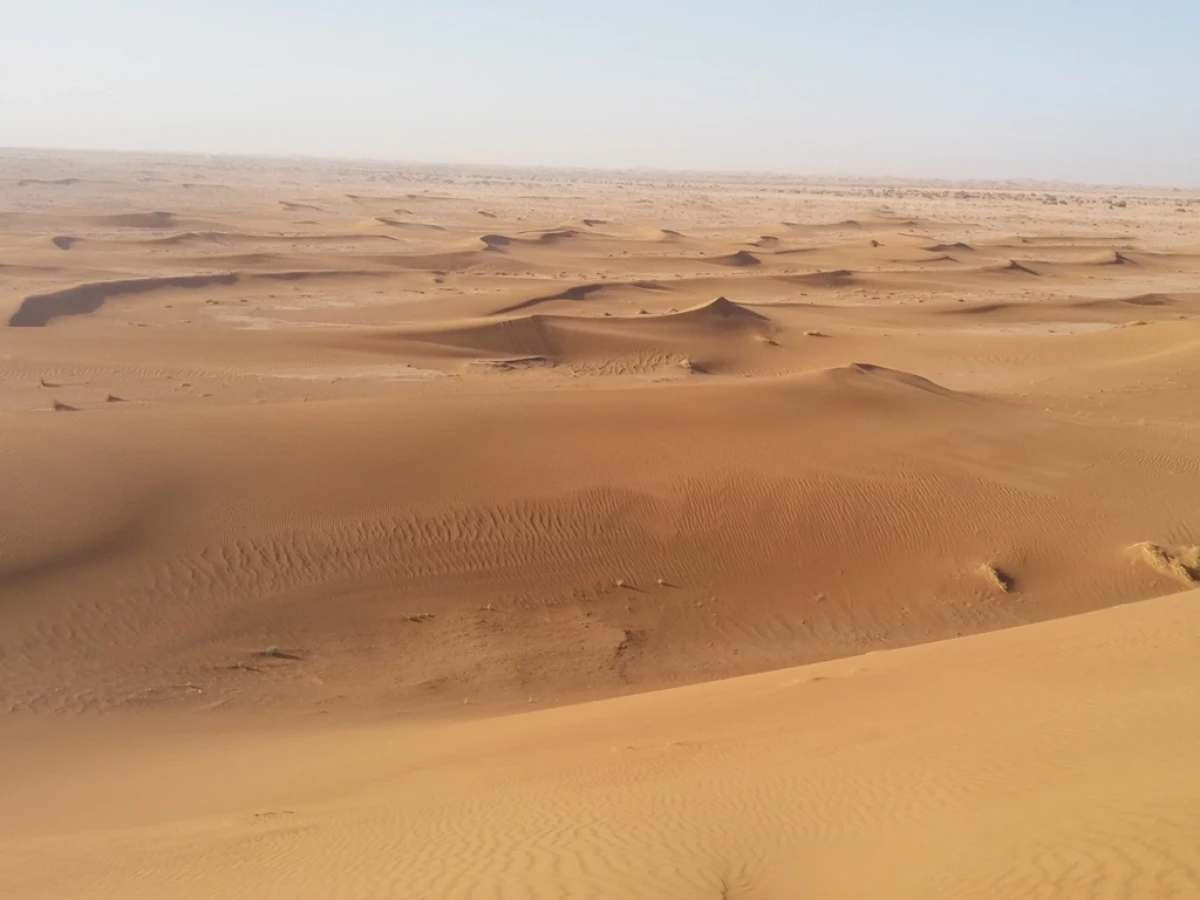De Foum Zguid , nuit à l'auberge Sahara Iriki, trek Erg El Mahzil, bivouac école nomade, trek et bivouac à l'Erg El Ghoul retour Foum Zguid avec visite du douar Sidi Abdenabi: 5jours - 4nuits - Tourisme Agadir Souss-Massa
