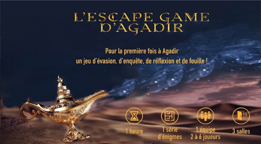 ESCAPE GAME - Tourisme Agadir Souss-Massa