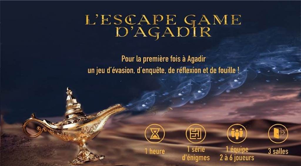 Escape game - Tourisme Agadir Souss-Massa