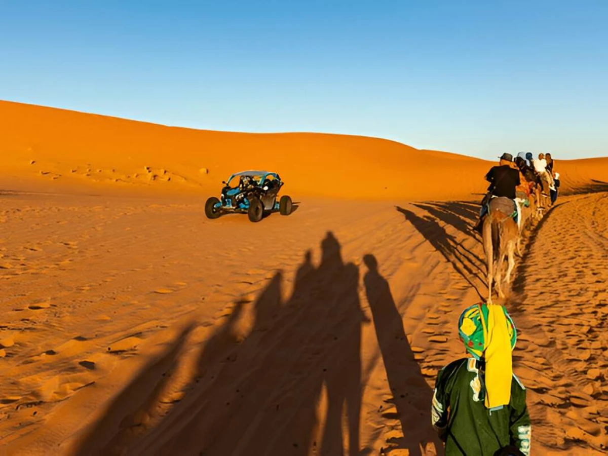 Sandboarding, Balade à dos de dromadaire, Buggy & BBQ - Tourisme Agadir Souss-Massa