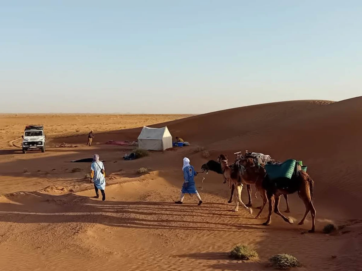 Trek les dunes -erg lghoul - 3 jours / 2 nuits - Tourisme Agadir Souss-Massa