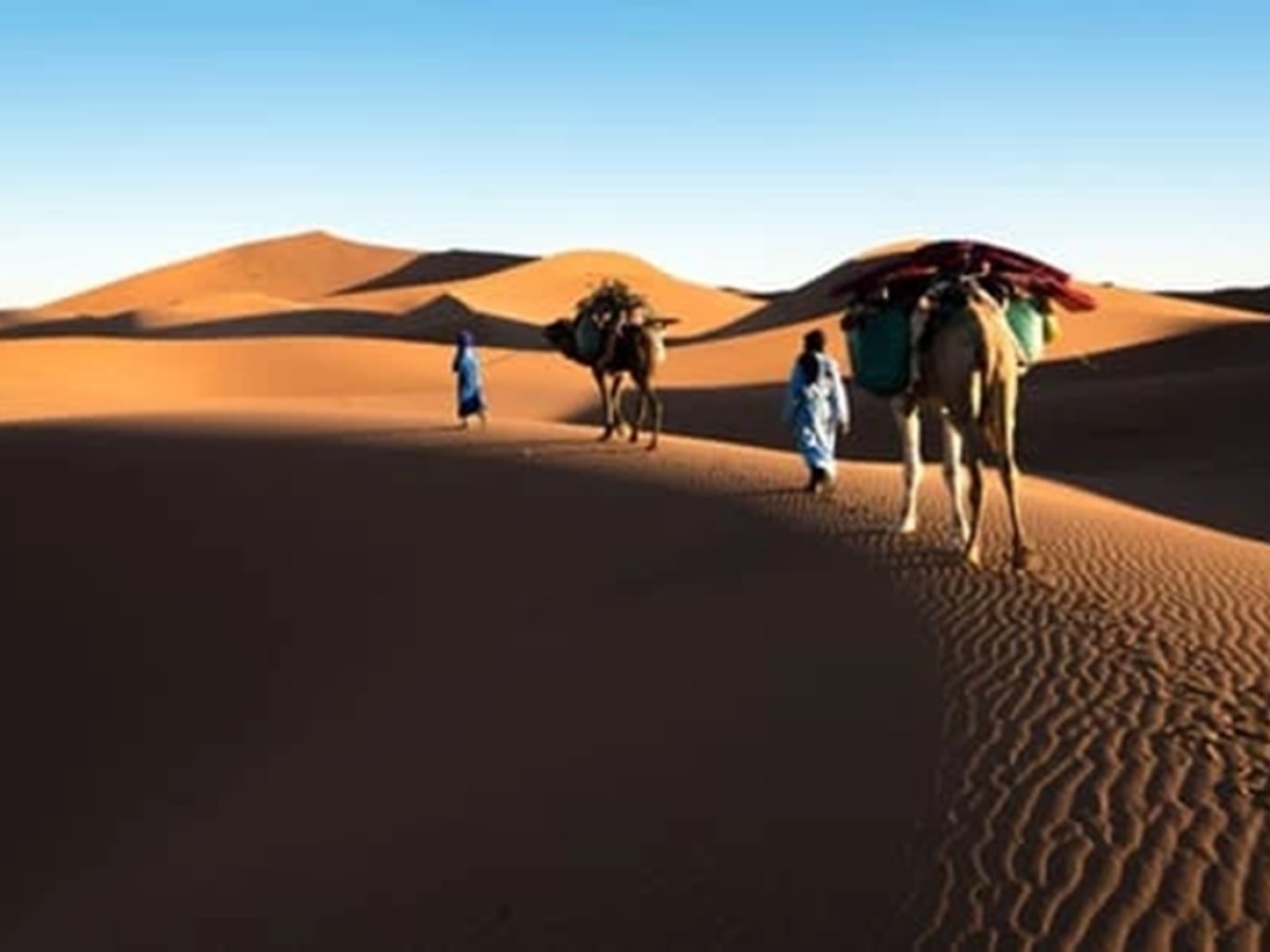 trekking , 1 nuit bivouac oasis Chebbi, Erg El Mahzil et nuit au lac Iriki : 3jours-2 nuits - Tourisme Agadir Souss-Massa